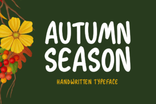 Autumn Season: A Clean Display Font for Cozy Branding Projects