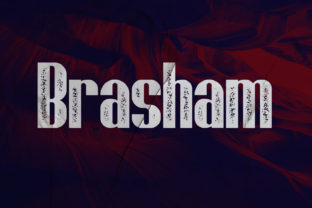 Brasham Font: Bold Display Typography for Web Design