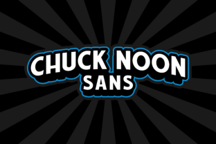 Chuck Noon Sans Font: A Bold Display Typeface for Campaigns