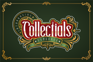 Collectials Font Review for Bold Carnival Branding