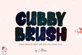 Cubby Crush Font Review for Social Media Campaigns
