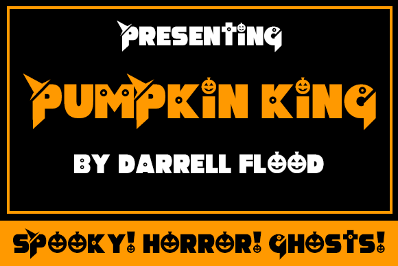 Designing with Pumpkin King: A Bold Halloween Font for Spooky Branding