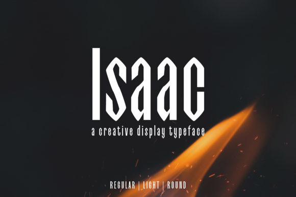 Isaac: A Stunning Display Font for Scroll-Stopping Digital Design