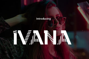 Ivana: A Bold Display Font for Modern Web Design Projects