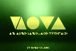Nova Font Review: Bold Abstract Display for Campaigns