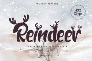 Reindeer Font: How a Fun Display Typeface Made My Café Brand Feel Festive and Professional