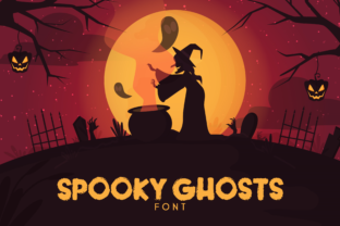 Spooky Ghosts: The Perfectly Spooky Display Font for Halloween Crafts