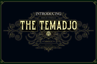 Temadjo Font: Elevating Editorial Design and Layouts