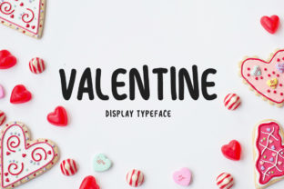 Valentine: A Sweet Display Font for Romantic Branding Projects