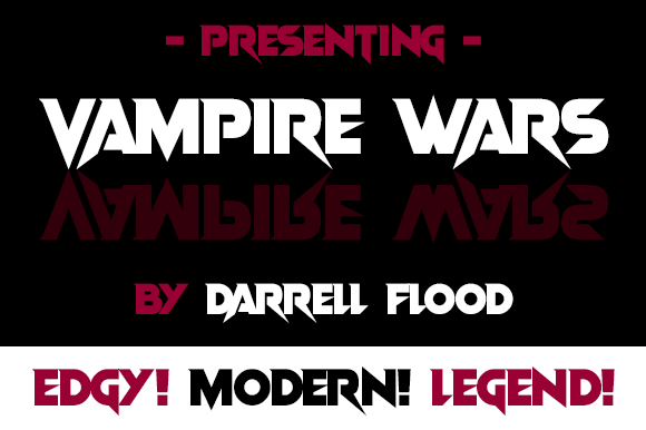 Vampire Wars: A Bold Serif Font for Horror and Metal-Inspired Editorial Design